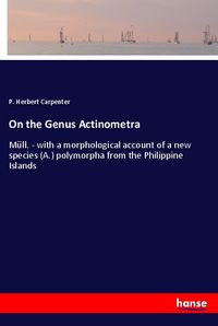 Produktbild: On the Genus Actinometra