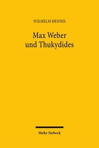 Produktbild: Max Weber und Thukydides