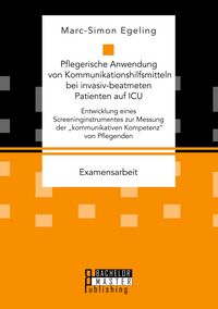 Produktbild: Pflegerische Anwendung von Kommunikationshilfsmitteln bei invasiv-beatmeten Pati