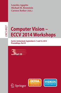 Produktbild: Computer Vision - ECCV 2014 Workshops