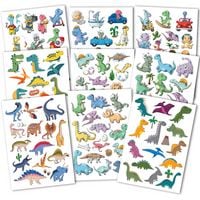 Produktbild: 150 hautfreundliche Kindertattoos &ndash; Thema: Dino-Spa&szlig;