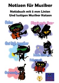 Produktbild: Notizbuch f&uuml;r Musiker