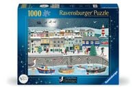 Produktbild: Weihnachtspuzzle 1000 Teile - Weihnachten am Hafen