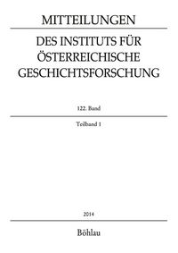 Produktbild: MI&Ouml;G 122. Band, Teilband 1 (2014)