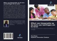 Produktbild: Effect van klasgrootte op de kans van leerlingen om te leren