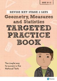 Produktbild: Pearson REVISE Key Stage 2 SATs Maths Geometry, Measures, Statistics - Targeted Practice for 2027, 2028 exams