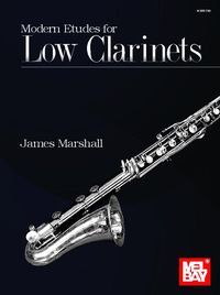 Produktbild: Modern Etudes for Low Clarinets