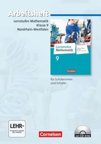 Produktbild: Lernstufen Mathematik - Differenzierende Ausgabe Nordrhein-Westfalen - 9. Schuljahr