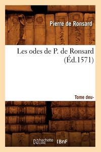 Produktbild: Les odes de P. de Ronsard. Tome 2 (&Eacute;d.1571)