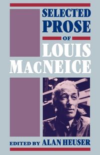 Produktbild: Selected Prose of Louis MacNeice