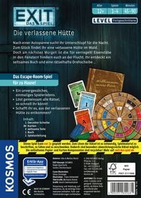 EXIT, Das Spiel - Die verlassene Hütte, Kennerspiel des Jahres 2017