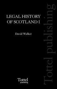 Produktbild: Walker, D: Legal History of Scotland