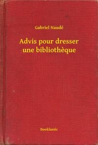 Produktbild: Advis pour dresser une bibliotheque