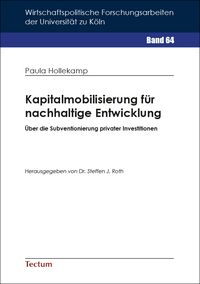 Produktbild: Kapitalmobilisierung f&uuml;r nachhaltige Entwicklung