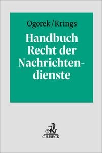 Produktbild: Handbuch Recht der Nachrichtendienste