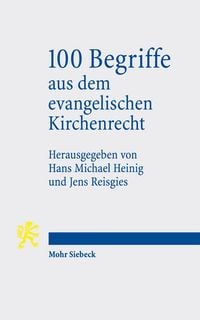 Produktbild: 100 Begriffe aus dem evangelischen Kirchenrecht