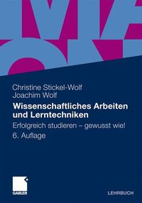 Produktbild: Wissenschaftliches Arbeiten und Lerntechniken