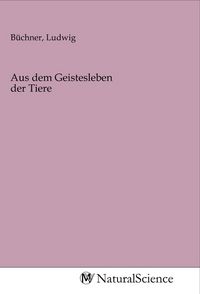 Produktbild: Aus dem Geistesleben der Tiere