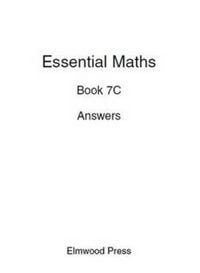 Produktbild: Essential Maths 7C Answers