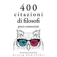 Produktbild: 400 citazioni di filosofi poco conosciuti