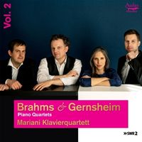 Produktbild: Brahms & Gernsheim: Piano Quartets,Vol. 2