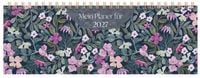 Produktbild: Tischquerkalender Purpur-Bl&uuml;ten 2027