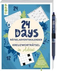 Produktbild 24 DAYS RÄTSELADVENTSKALENDER – Kreuzworträtsel im Advent. Mit original PILOT Stift!