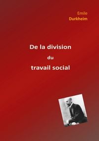Produktbild: De la division du travail social
