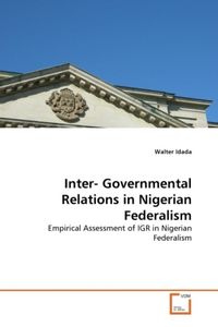 Produktbild: Idada, W: Inter- Governmental Relations in Nigerian Federali