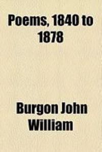Produktbild: Poems, 1840 to 1878