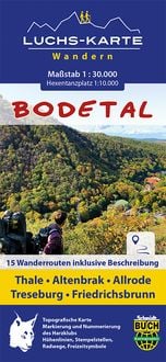 Produktbild: Luchskarte Bodetal