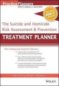 Produktbild: The Suicide and Homicide Risk Assessment and Prevention Treatment Planner, with DSM-5 Updates