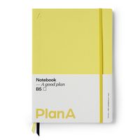 Produktbild: Notizbuch B5 Softcover Blanko Lemon Yellow