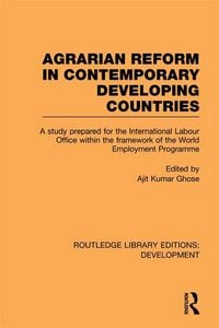 Produktbild: Agrarian Reform in Contemporary Developing Countries