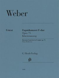 Produktbild: Carl Maria von Weber - Fagottkonzert F-dur op. 75