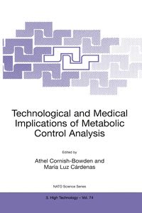 Produktbild: Technological and Medical Implications of Metabolic Control Analysis