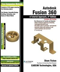 Produktbild: Autodesk Fusion 360: A Tutorial Approach, 3rd Edition