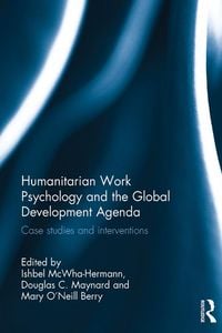 Produktbild: Humanitarian Work Psychology and the Global Development Agenda