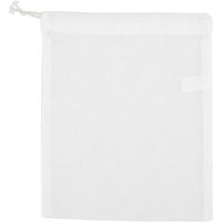 Produktbild: Creativ Company Taschen, Tragetaschen und Portemonnaies Stofftasche, Wei&szlig;, 21x25 cm, 130 g, 1 Stk