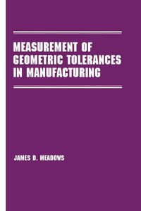 Produktbild: Measurement of Geometric Tolerances in Manufacturing