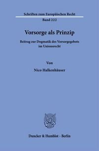 Produktbild: Vorsorge als Prinzip