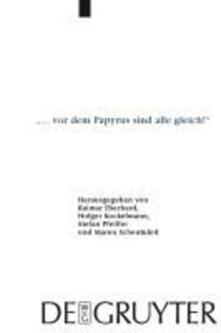 Produktbild: "... vor dem Papyrus sind alle gleich!"