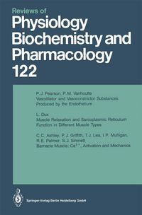 Produktbild: Reviews of Physiology, Biochemistry and Pharmacology