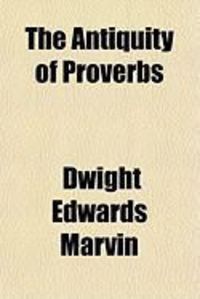 Produktbild: The Antiquity of Proverbs