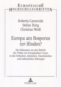 Produktbild: Europa am Bosporus (er-)finden?