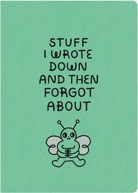 Produktbild: Humor Us Notebooks: Stuff I Wrote Down and Then Forgot about