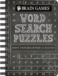 Produktbild: Brain Games - To Go - Word Search Puzzles (Chalkboard)