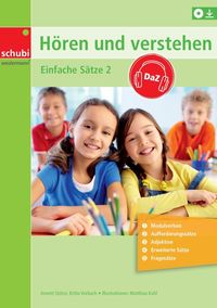 Bild vom Artikel Hören und Verstehen DaZ. Einfache Sätze Band 2 vom Autor Britta Vorbach