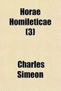 Produktbild: Horae Homileticae (3)
