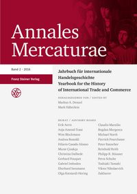 Produktbild: Annales Mercaturae 2 (2016)